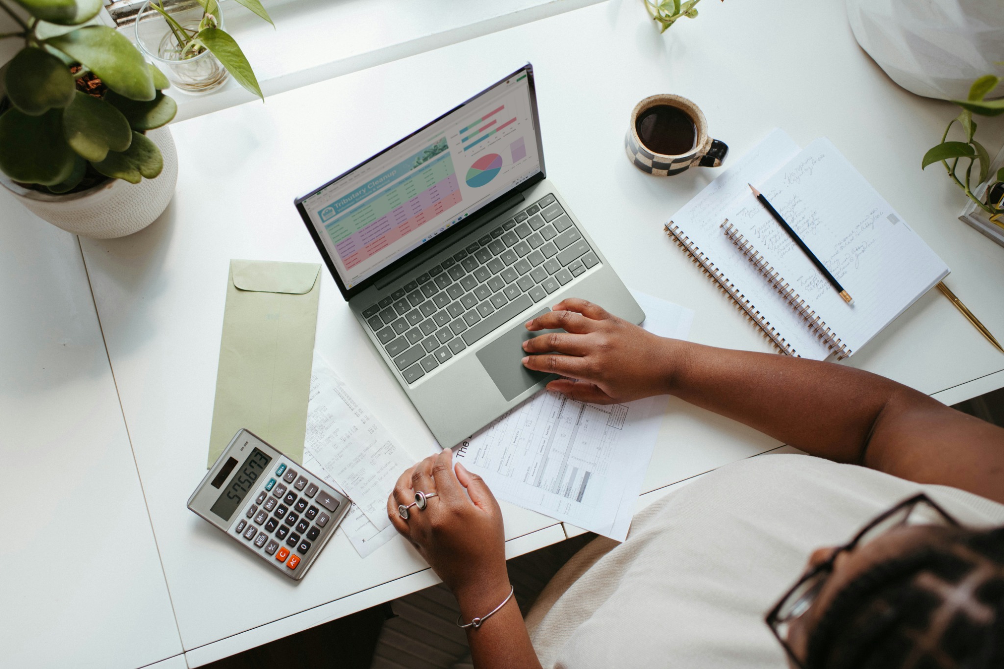 Financial dashboard and reporting